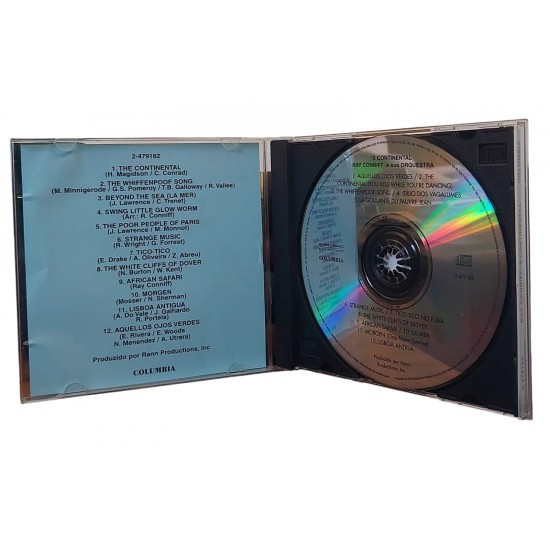 Cd Ray Coniff Sua Orquestra e Coro, S Continental 