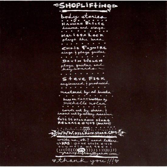 Cd Shoplifting – Body Stories, Importado Canadá