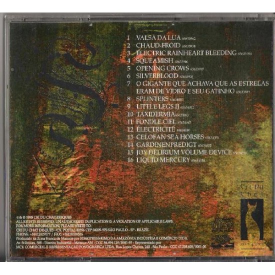 Cd Silverblood, Imperfection