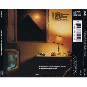 Cd The Alan Parson Project, Pyramid, Arista Records, 1978, Importado Inglaterra Cd The Alan Parson Project, Pyramid, Arista Records, 1978, Importado Inglaterra