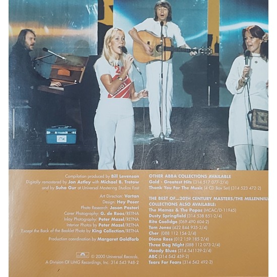 Cd The Best Of Abba, The Millenium Collection - Importado USA