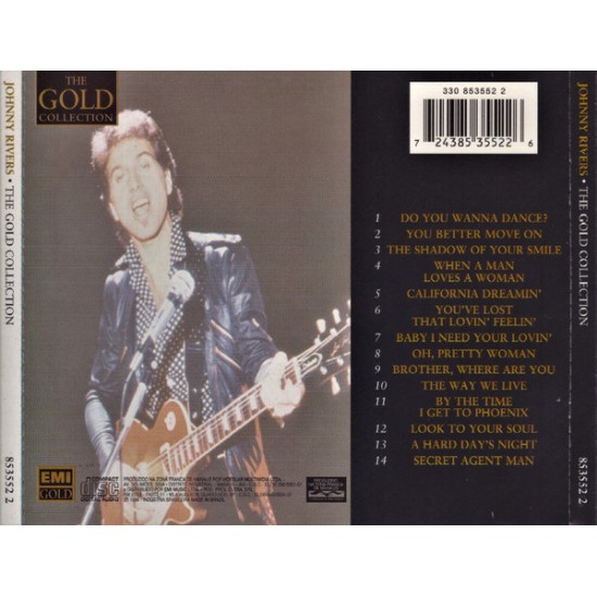 Cd The Best Of Johnny Rivers, The Gold Collection