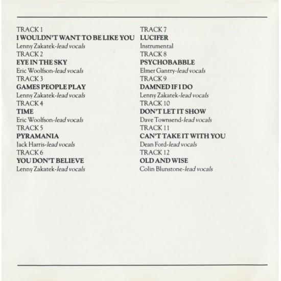 Cd The Best Of The Alan Parsons Project, Arista Records, 1991