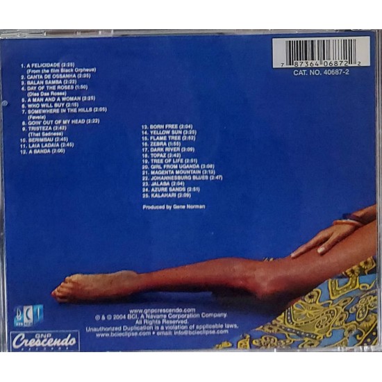 Cd The Colors Of Brazil, African Blue. The Exotic Rhythms Of Les Baxter, Orchestra And Chorus Cd The Colors Of Brazil, African Blue. The Exotic Rhythms Of Les Baxter, Orchestra And Chorus