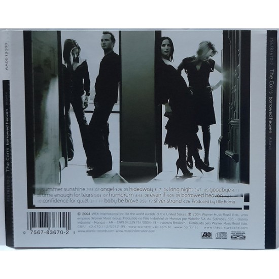 Cd The Corrs, Borrowed Heaven, 2004 Cd The Corrs, Borrowed Heaven, 2004