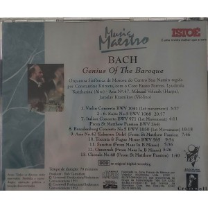 Cd The Essencial Bach, His Greatest Works Performed By The Moscow Symphony Orchestra, Stas Namin Centre Cd The Essencial Bach, His Greatest Works Performed By The Moscow Symphony Orchestra, Stas Namin Centre
