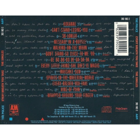 Cd The Police, Every Breath You Take, The Singles