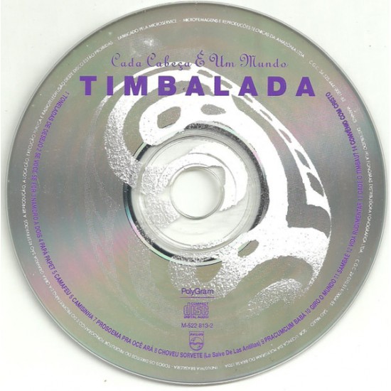 Cd Timbalada, Cada Cabeça é Um Mundo, 1994