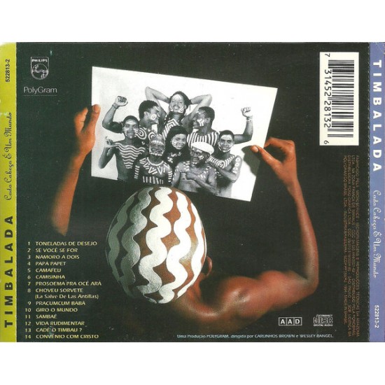 Cd Timbalada, Cada Cabeça é Um Mundo, 1994