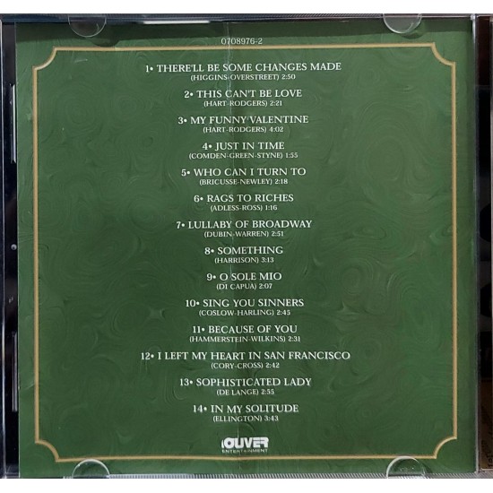 Cd Tony Bennett, O Melhor de Tony Bennett