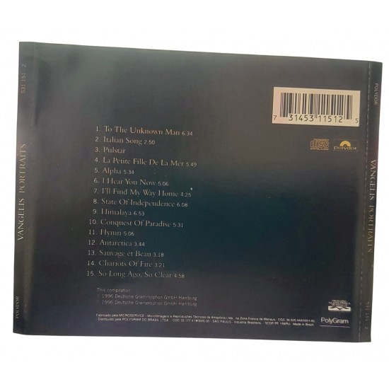 Cd Vangelis, So Long Ago, So Clear