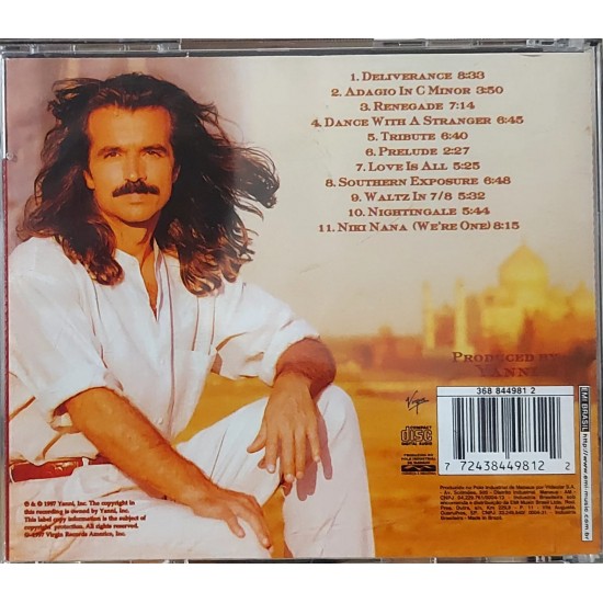 Cd Yanni, Tribute, 1997 Cd Yanni, Tribute, 1997