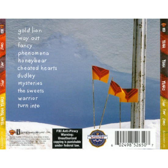 Cd Yeah Yeah Yeahs, Show Your Bones (Importado USA), 2006