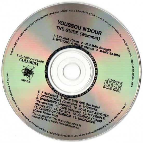 Cd Youssou N'Dour, The Guide (Wommat), 1995
