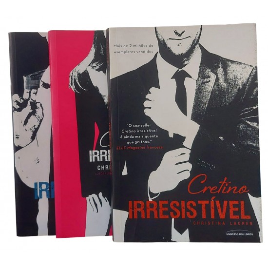 Coleção Christina Lauren, Cretino Irresistível, Cretina Irresistível, Estranho Irresistível - Frete Grátis Coleção Christina Lauren, Cretino Irresistível, Cretina Irresistível, Estranho Irresistível - Frete Grátis