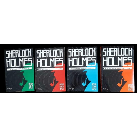 Coleção Sherlock Holmes 4 Livros, Arthur Conan Doyle