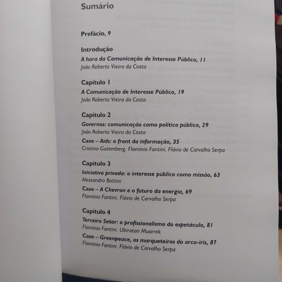 Comunicação de Interesse Público, Ideias que Movem Pessoas e Fazem um Mundo Melhor, João Roberto Vieira da Costa Organizador Comunicação de Interesse Público, Ideias que Movem Pessoas e Fazem um Mundo Melhor, João Roberto Vieira da Costa Organizador