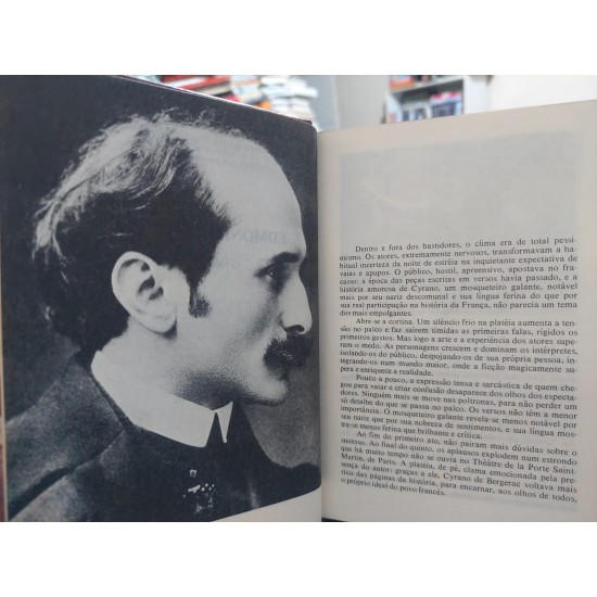 Cyrano de Bergerac, Edmond Rostand, Capa de Luxo, Edição 1983 Cyrano de Bergerac, Edmond Rostand, Capa de Luxo, Edição 1983