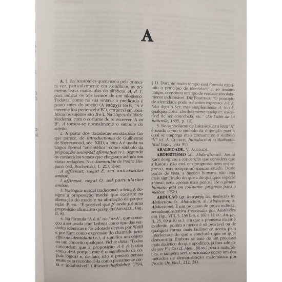 Dicionário de Filosofia, Nicola Abbagnano Dicionário de Filosofia, Nicola Abbagnano