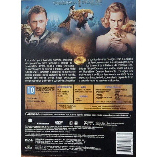Dvd A Bússola de Ouro, Duplo Dvd A Bússola de Ouro, Duplo
