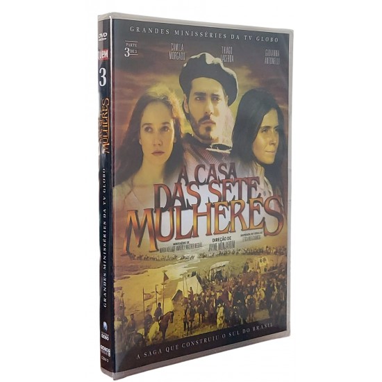 Dvd A Casa das Sete Mulheres, Parte 3 de 5 - Lacrado