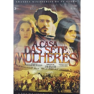 Dvd A Casa das Sete Mulheres, Parte 3 de 5 - Lacrado