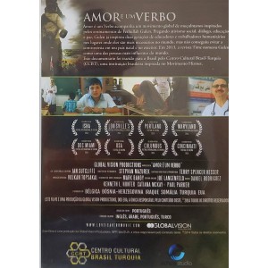 Dvd Amor é Um Verbo, Filme de Terry Spencer Hesser, Narrado por Ashely Judd Dvd Amor é Um Verbo, Filme de Terry Spencer Hesser, Narrado por Ashely Judd