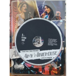 Dvd Amy Winehouse, Live In London, I Told You I Was Trouble