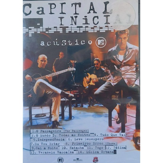 Dvd Capital Inicial, Acústico MTV - Lacrado Dvd Capital Inicial, Acústico MTV - Lacrado