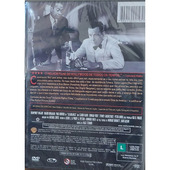 Dvd Casablanca, Humphrey Bogart, Ingrid Bergman Dvd Casablanca, Humphrey Bogart, Ingrid Bergman