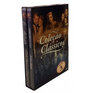 Dvd Coleção Clássicos, Como era Verde Meu Vale, A Malvada, Tarde Demais para Esquecer, A Luz de Todos, 4 Filmes
