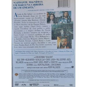 Dvd Excalibur, Nigel Terry, Helen Mirren, Nicholas Clay Dvd Excalibur, Nigel Terry, Helen Mirren, Nicholas Clay