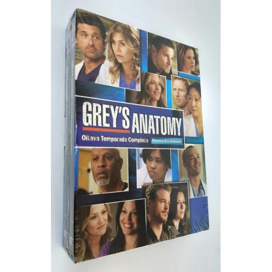 Dvd Grey's Anatomy, Oitava Temporada Completa, Momentos Extraordinários