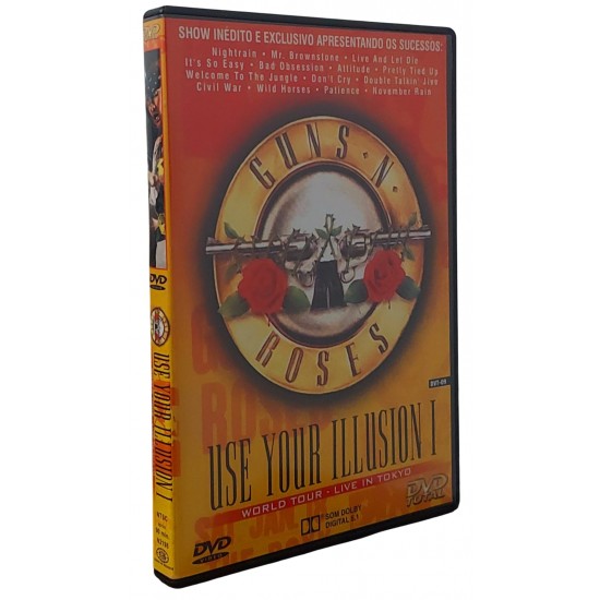 Dvd Guns N Roses, Use Your Illusion 1 - World Tour, Live In Tokyo Dvd Guns N Roses, Use Your Illusion 1 - World Tour, Live In Tokyo