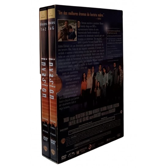 Dvd Invasion, A Série Completa, 6 Dvds - Impecável
