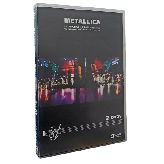 Dvd Metallica, S & M,  com Michael Kamen Conducting The San Francisco Symphony Orchestra