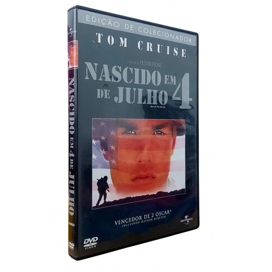 Dvd Nascido em 4 de Julho, Tom Cruise Dvd Nascido em 4 de Julho, Tom Cruise