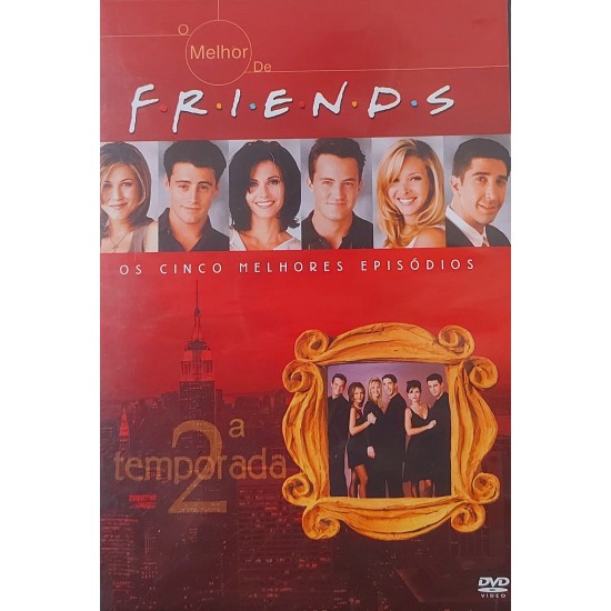Dvd O Melhor de Friends, Os Cinco Melhores Episódios, 2ª Temporada Dvd O Melhor de Friends, Os Cinco Melhores Episódios, 2ª Temporada