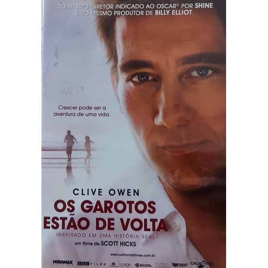 Dvd Os Garotos Estão de Volta, Clive Owen