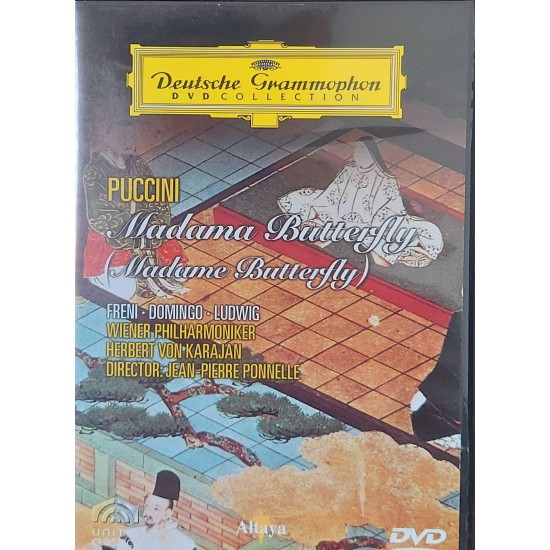 Dvd Puccini, Madame Butterfly, Freni, Domingo, Ludwig, Wiener Philharmoniker, Herbert Von Karajan Dvd Puccini, Madame Butterfly, Freni, Domingo, Ludwig, Wiener Philharmoniker, Herbert Von Karajan