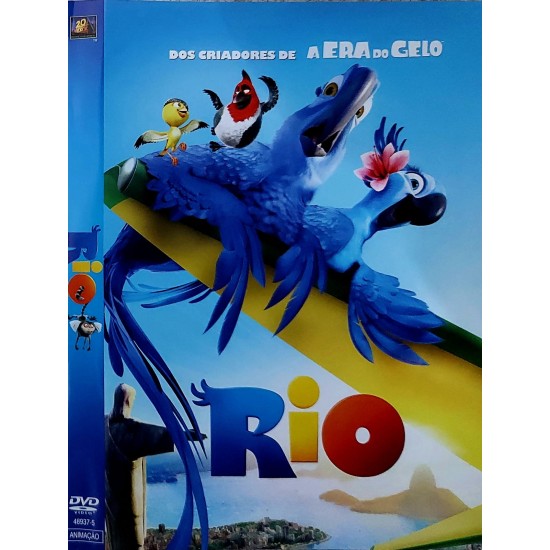 Dvd Rio, dos Criadores de A Era do Gelo