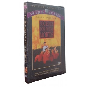 Dvd Sociedade dos Poetas Mortos, Robin Williams, Edição Especial - Lacrado