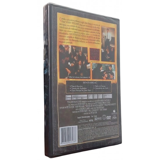 Dvd Sociedade dos Poetas Mortos, Robin Williams, Edição Especial - Lacrado Dvd Sociedade dos Poetas Mortos, Robin Williams, Edição Especial - Lacrado