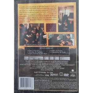 Dvd Sociedade dos Poetas Mortos, Robin Williams, Edição Especial - Lacrado