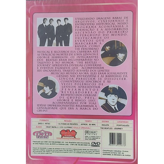Dvd The Rock Story The Beatles, Journey Dvd The Rock Story The Beatles, Journey