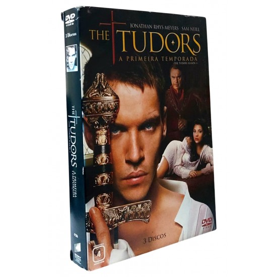 Dvd The Tudors, A Primeira Temporada, 3 Discos, Jonathan Rhys Meyers Dvd The Tudors, A Primeira Temporada, 3 Discos, Jonathan Rhys Meyers