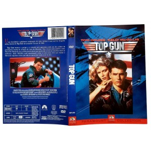 Dvd Top Gun. Tom Cruise, Kelly McGills, Paramount Collection, 1986 Dvd Top Gun. Tom Cruise, Kelly McGills, Paramount Collection, 1986