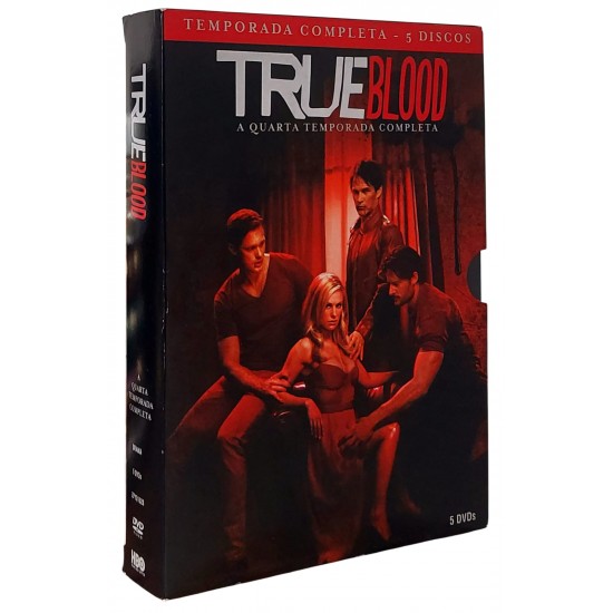 Dvd True Blood, A Quarta Temporada Completa, 5 Discos Dvd True Blood, A Quarta Temporada Completa, 5 Discos