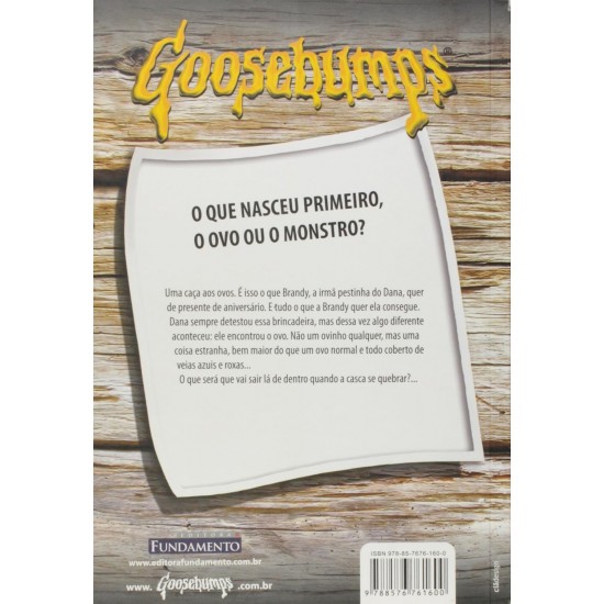 Goosebumps, Ovos Monstruosos Vindos de Marte, R. L. Stine Goosebumps, Ovos Monstruosos Vindos de Marte, R. L. Stine