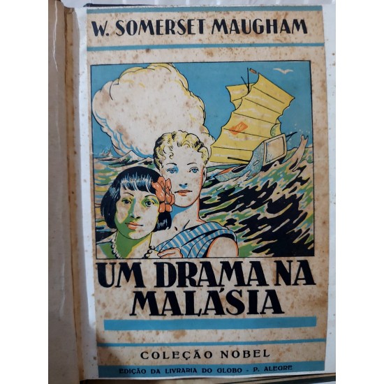 Kit 2 Livros W. Somerset Maugham, Um Drama na Malásia, Férias de Natal. Volumes com Capa em Couro e Lombada em Vermelho, Editora Globo Kit 2 Livros W. Somerset Maugham, Um Drama na Malásia, Férias de Natal. Volumes com Capa em Couro e Lombada em Vermelho, Editora Globo